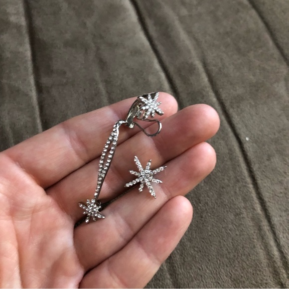 Star Studs with Ear Cuff - Picture 1 of 3